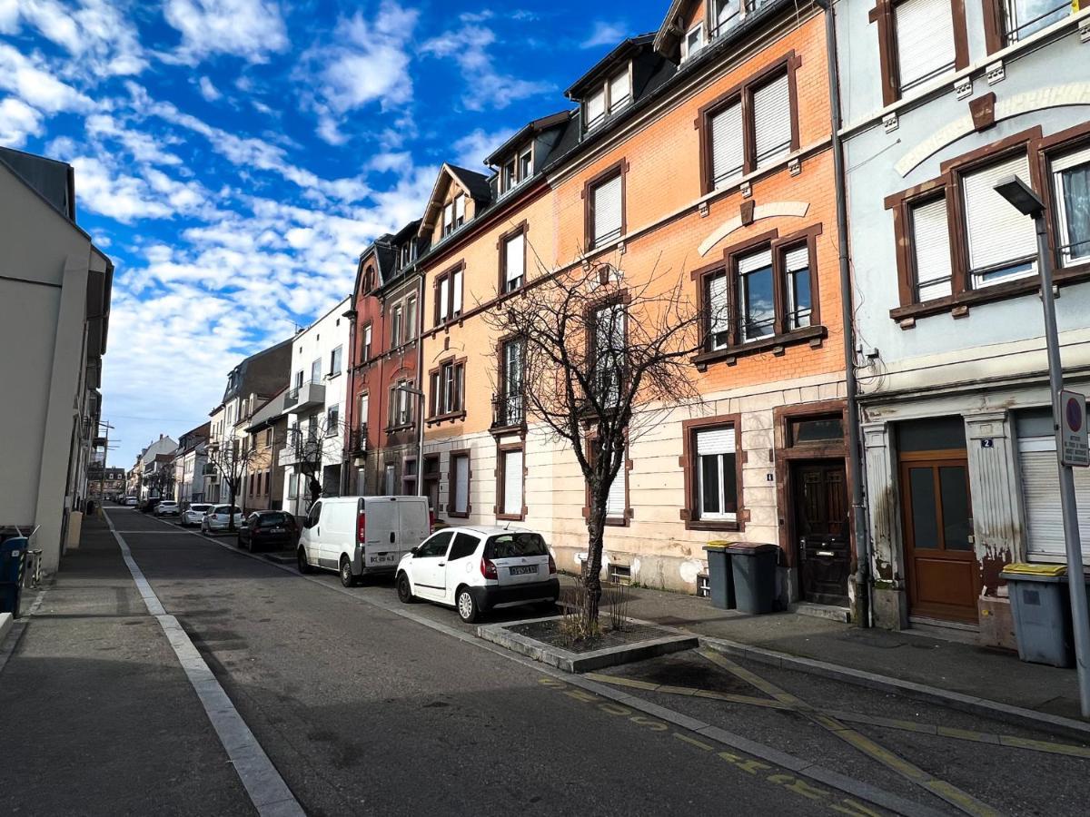 # Le 4 # Tres Beau Appartement T3 Neuf, Tout Confort, Mulhouse Centre Ville ภายนอก รูปภาพ
